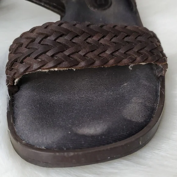 Enzo Angiolini Weaved Leather Strap Sandal - Picture 5 of 15